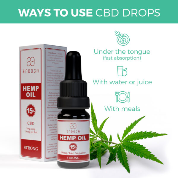 1500mg CBD Oil Drops – Premium Organic Full-Spectrum Hemp Extract (15% CBD) - Image 3