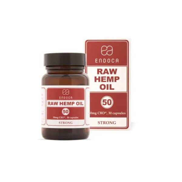 50mg Raw CBD Capsules