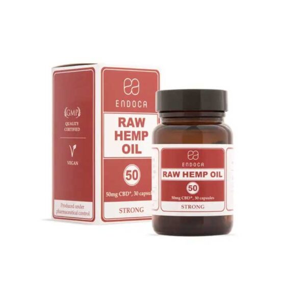 50mg Raw CBD Capsules