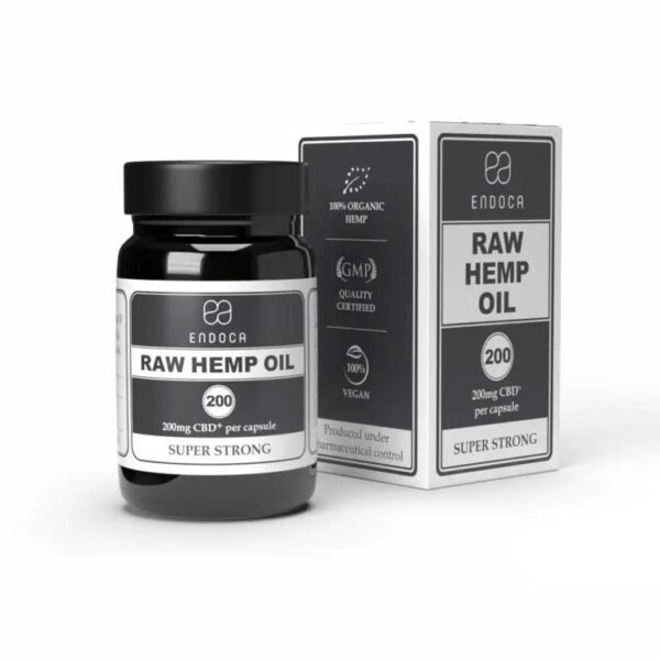 200mg Raw CBD Capsules