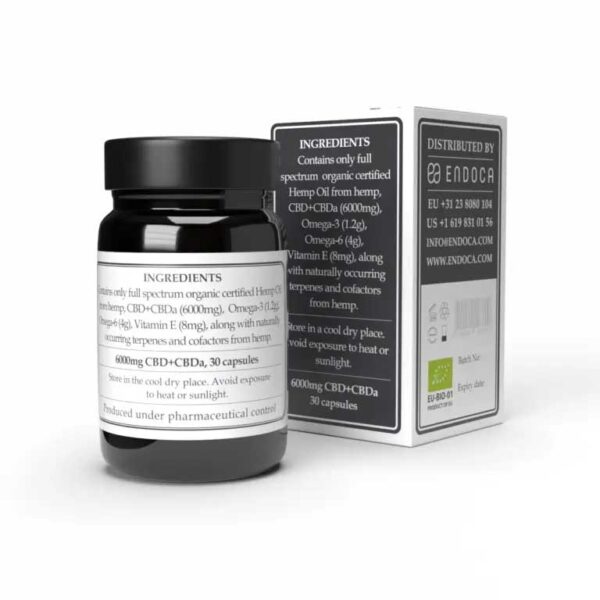 200mg Raw CBD Capsules